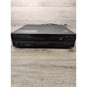 Denon Precision Audio Component/CD Auto Changer DCM-360 Tested Working~No Remot